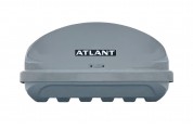 Автобокс на крышу Atlant Diamond 430 Silverado, серый глянцевый - изображение 6