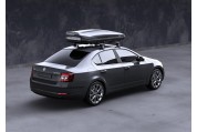 Автобокс на крышу LUX IRBIS 206, серый металлик - изображение 14