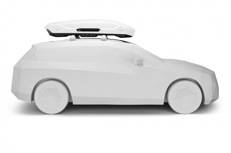 Аренда автобокса Thule Motion 3 XL 500 л. - белый - изображение 5