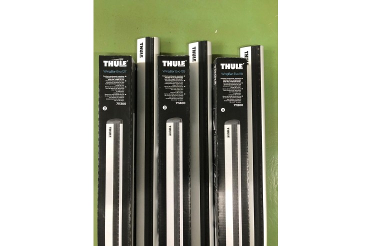 Комплект поперечин для багажника Thule WingBar Evo Б/У, серые