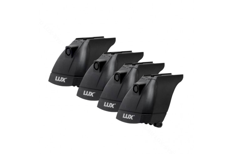 Базовый комплект опор LUX БК3, для автомобилей с гладкой крышей и штатными местами