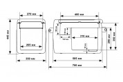 Автохолодильник компрессорный INDEL B TB41 - изображение 32