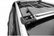 Багажник на рейлинги Lux Хантер для Renault Duster 2015-2020 (серебряный)  - изображение 10